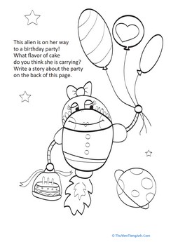 Story Starter: Alien Birthday Party