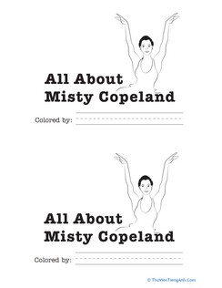 All About Misty Copeland Reader