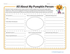 All About My Pumpkin Person