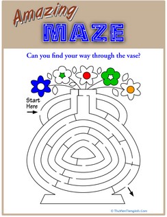 Amazing Maze: Vase