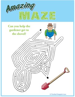 Amazing Maze: Wheelbarrow