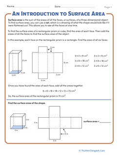 An Introduction to Surface Area