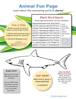 Savage Shark Sheet!