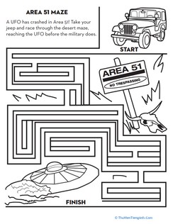 Area 51 Mystery Maze