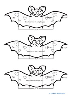 Bat Valentines