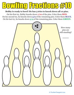 Bowling Fractions #10