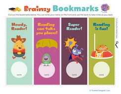 Brainzy Bookmarks