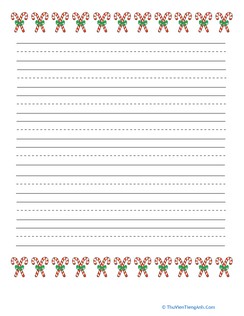 Christmas Stationery Template