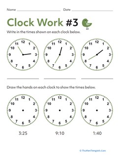 Clock Work #3