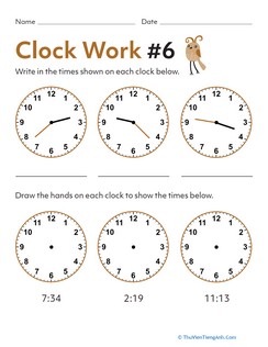 Clock Work #6