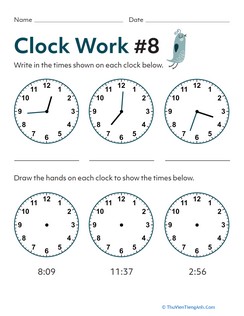 Clock Work #8