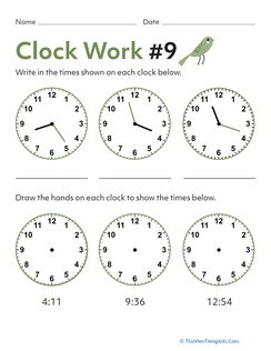Clock Work #9