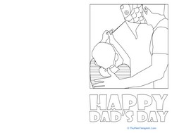 Dads’ Day Greeting Card