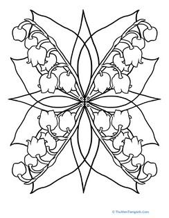 Lily of the Valley Mandala
