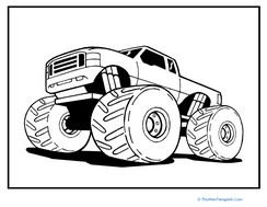Color the Monster Truck