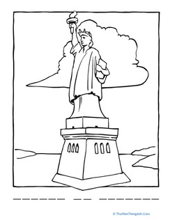 Statue of Liberty Coloring