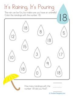 Coloring 18: It’s Raining, It’s Pouring