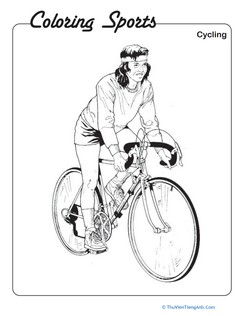 Color a Cyclist