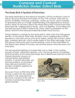 Compare and Contrast Nonfiction Stories: Extinct Birds