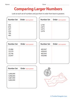 Comparing Larger Numbers