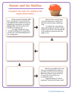 Complete the Story: Marnie’s Muffins
