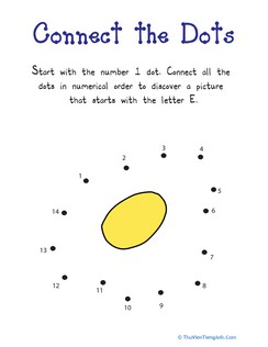 Connect the Dots: Practicing “E”