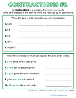 Contraction Action #2