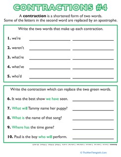 Contraction Action #4