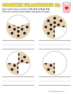 Cookie Fractions 3