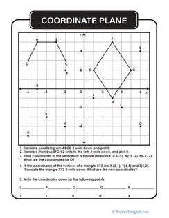 Coordinate Plane