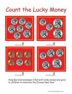 Counting Money: Chinese New Year