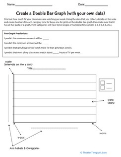 Create a Double Bar Graph (with your own data)