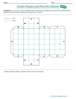 Create Shapes and Find the Volume