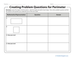 Creating Problem Questions for Perimeter