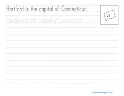 Cursive Capitals: Hartford