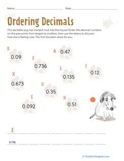 Ordering Decimals