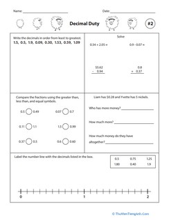 Decimal Duty #2