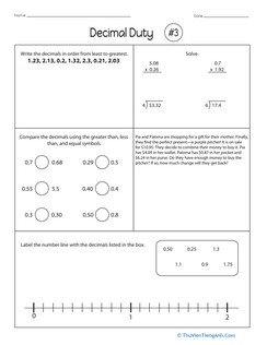 Decimal Duty #3