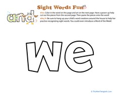 Spruce Up the Sight Word: We