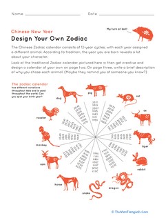 Design Your Own Zodiac
