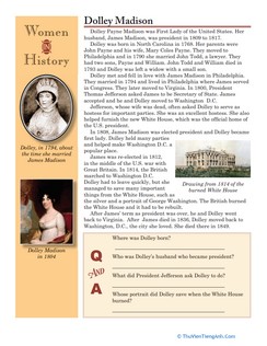 Women in History: Dolley Madison