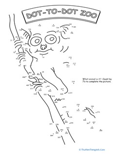 Tarsier Dot-to-Dot