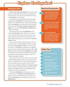 Earthquake Science