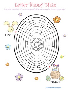 Easter Egg Maze