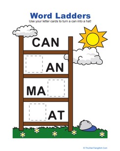 Printable Word Ladder
