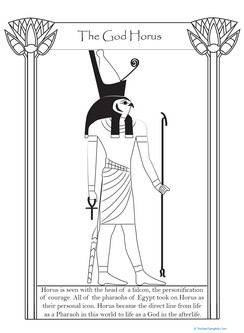 Egyptian God Horus