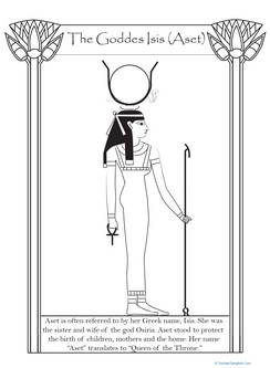 Egyptian Goddess Isis