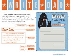 Father’s Day Letter Writing