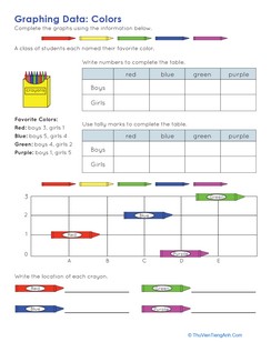 Graphing Data: Colors