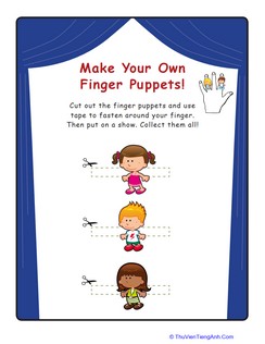 Fashionable Finger Puppets